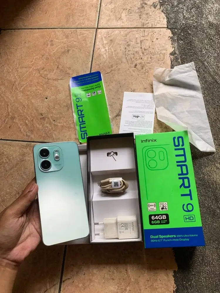 INFINIX SMART 9 HD RAM 3+3/64 MULUSS
