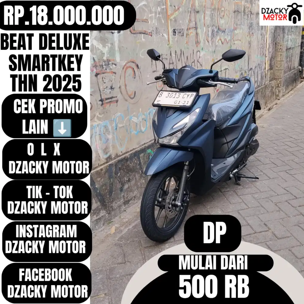 BEAT DELUXE SMARTKEY 2025 SECOND LIKE NEW