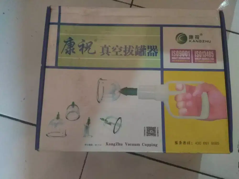 Alat bekam merk KangZhu 12 kit
