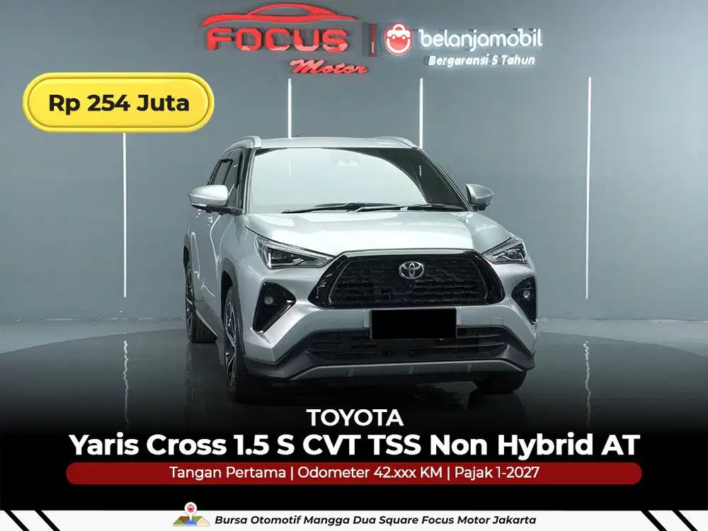 [GARANSI 5THN] Toyota Yaris Cross 1.5 S TSS Non Hybrid 2022/2023/2024