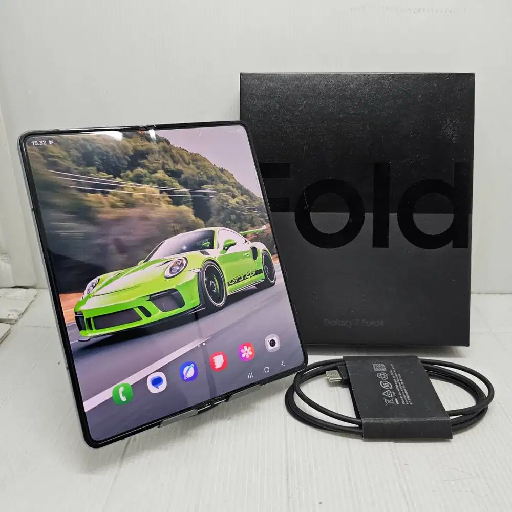 HOT ITEM! SAMSUNG GALAXY Z FOLD 4 5G 12/256 GRAYGREEN LENGKAP SEIN
