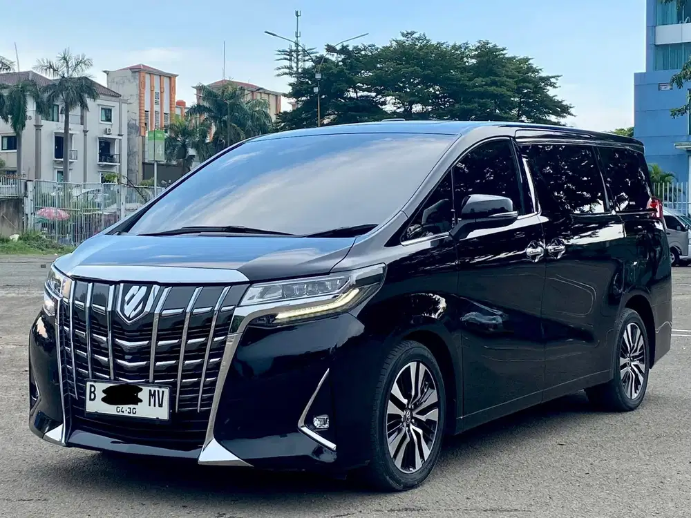 ALPHARD G ATPM AT HITAM 2019