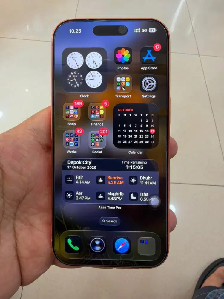 Iphone 17 pro 256 BH 97% Muluss