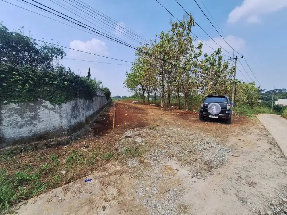 Tanah SHM 100Jtan Dekat Calon Tol Bomang - Strategis Invest/Hunian - 10 Menit RS Citama