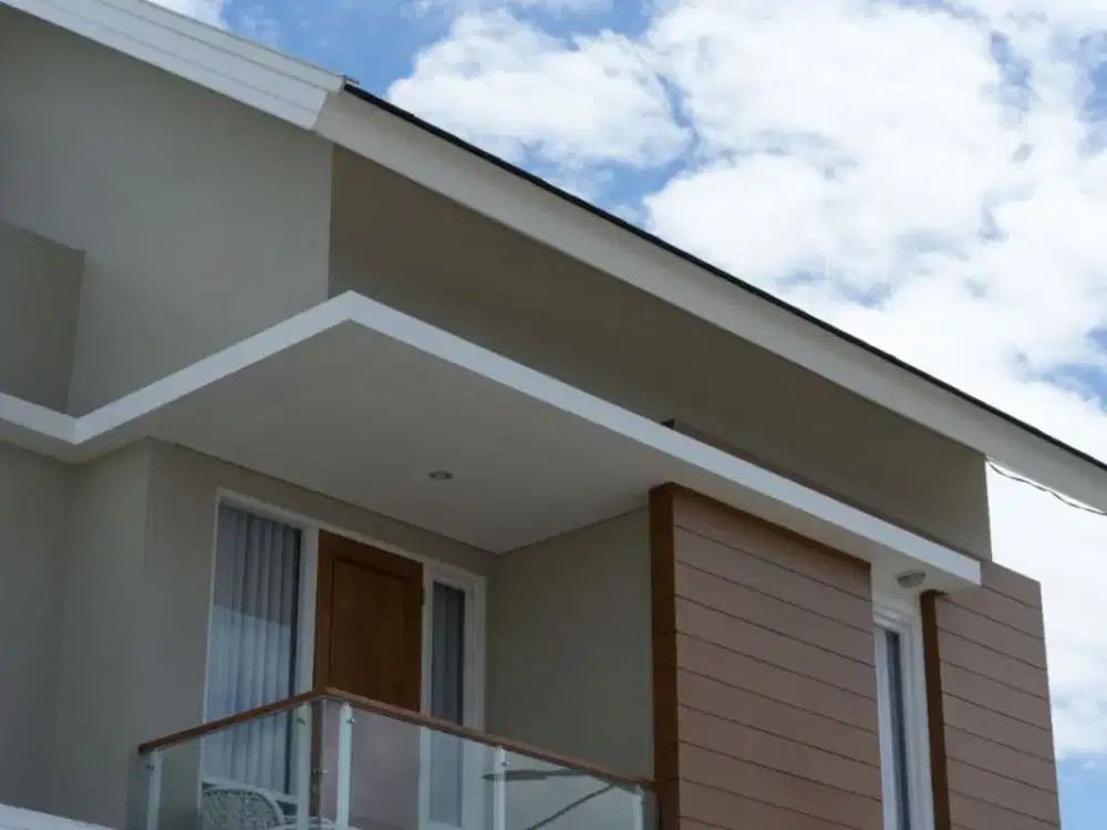 Model Rumah Minimalis Modern, Tipe 107, Samping Bale Mulia