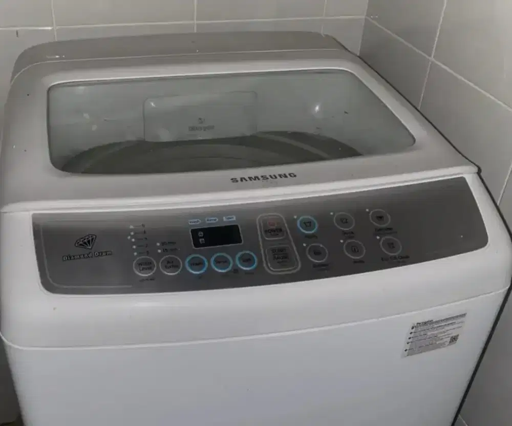 Dijual mesin cuci second samsung 1 tabung 7kg