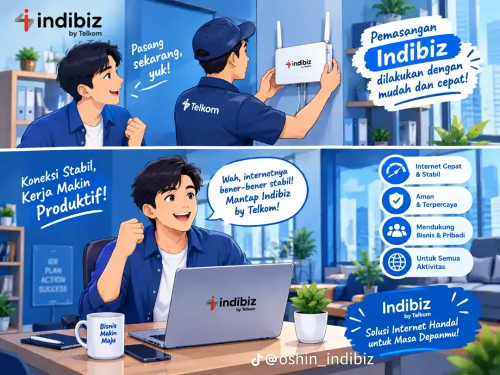 Pasang baru wifi indibiz
