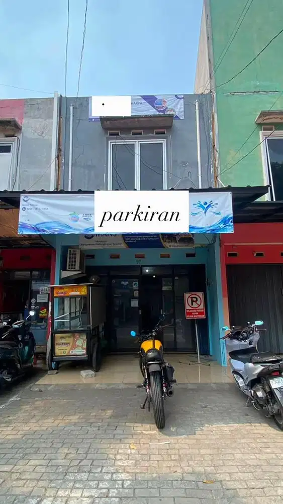 DIJUAK RUKO (bangunan komersil) 3 lantai