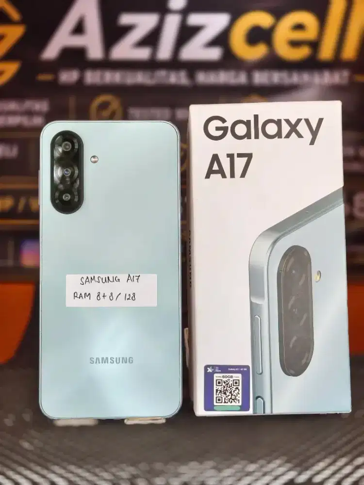 SAMSUNG A17 RAM 8+8/128