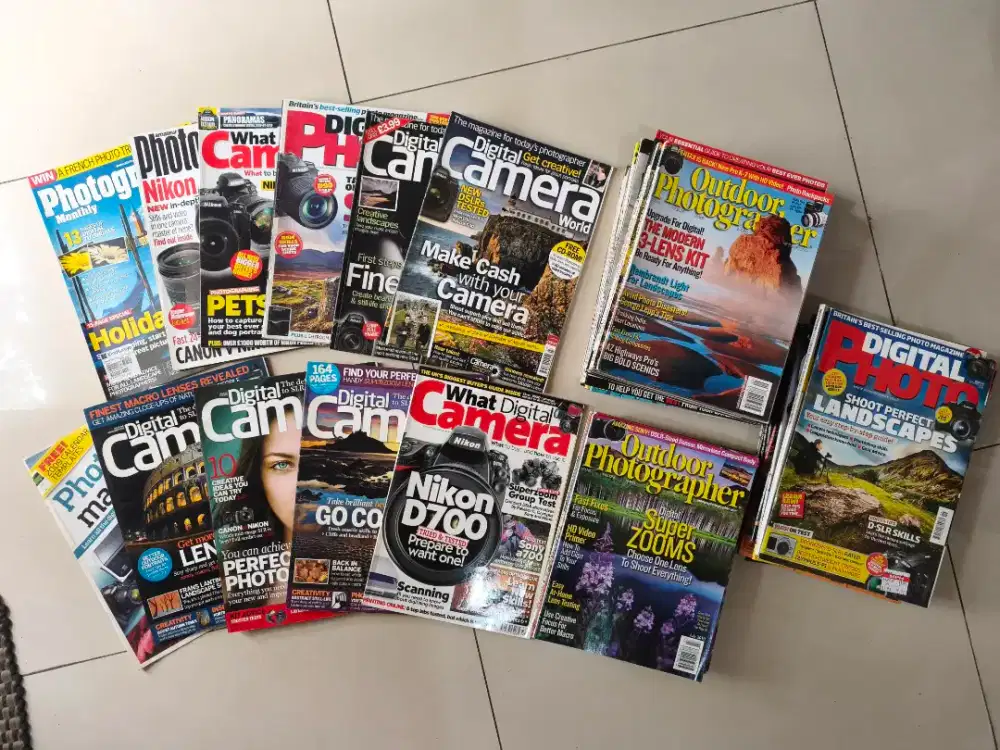 JUAL MAJALAH DIGITAL CAMERA – KOLEKSI MAJALAH FOTOGRAFI