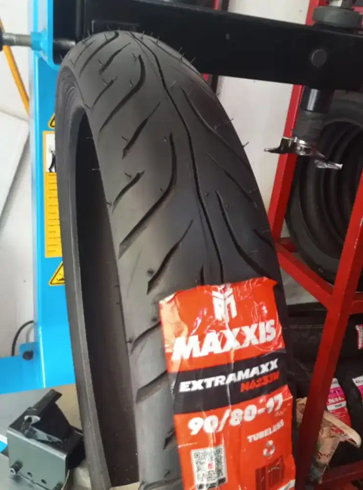 BIG SALE! Ban motor Original Maxxis Extramax 90/80 Ring 17 Tubeles
