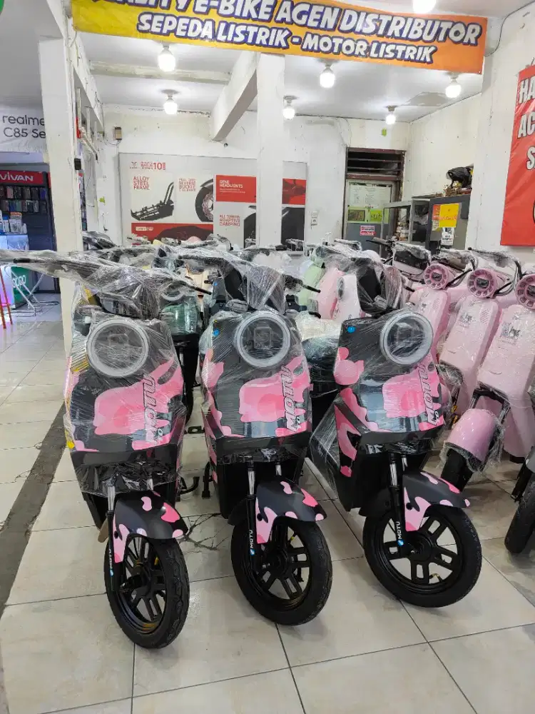 SEPEDA LISTRIK MOTU TO 600WATT GARANSI RESMI