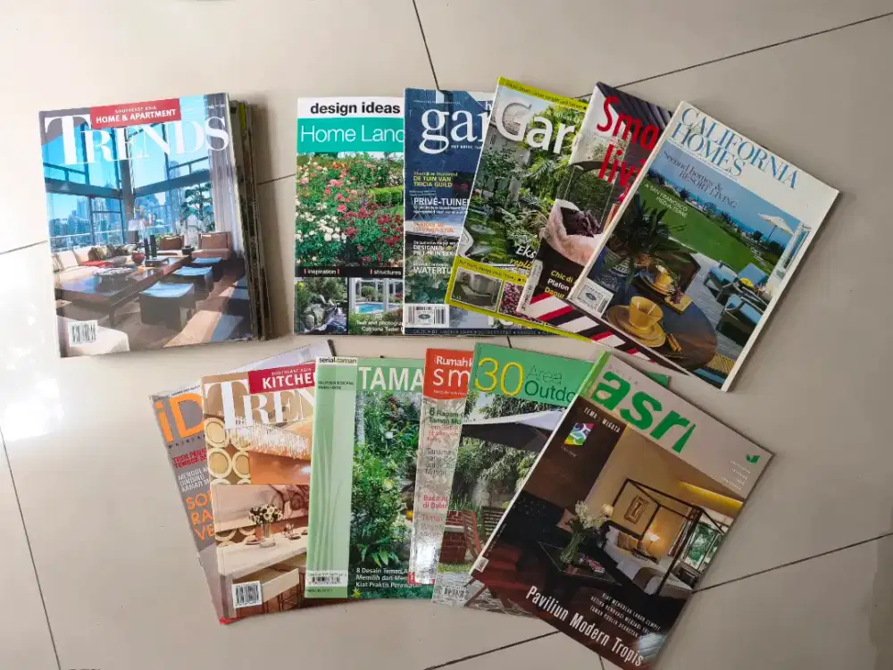 JUAL MAJALAH HOME, GARDEN & KITCHEN DESIGN LAWAS – KOLEKSI VINTAGE