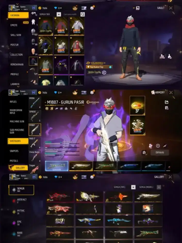 jual Akun FF murah jual Akun FF buat yang suka main game FF cocok