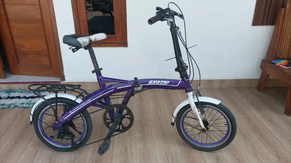 Sepeda lipat exotix siap gowes
