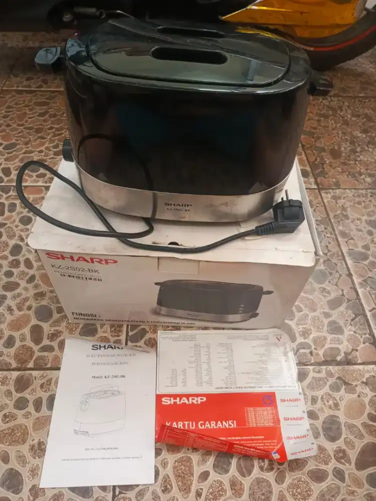 PANGGANGAN ROTI MEREK SHARP, BEKAS TAPI MASIH 2 X PEMAKAIAN