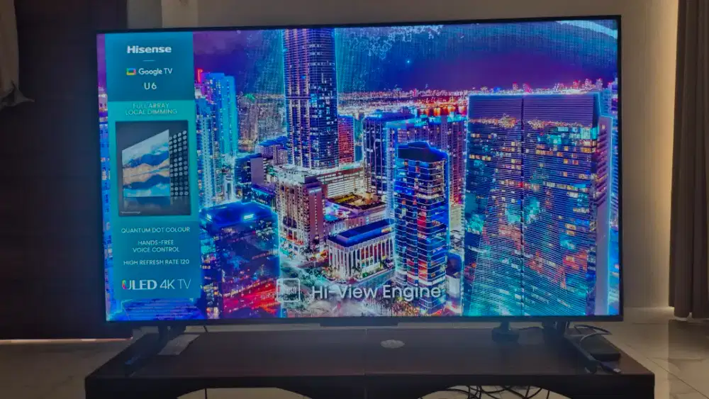 HISENSE 55U6K – 55 INCH 4K ULED SMART TV