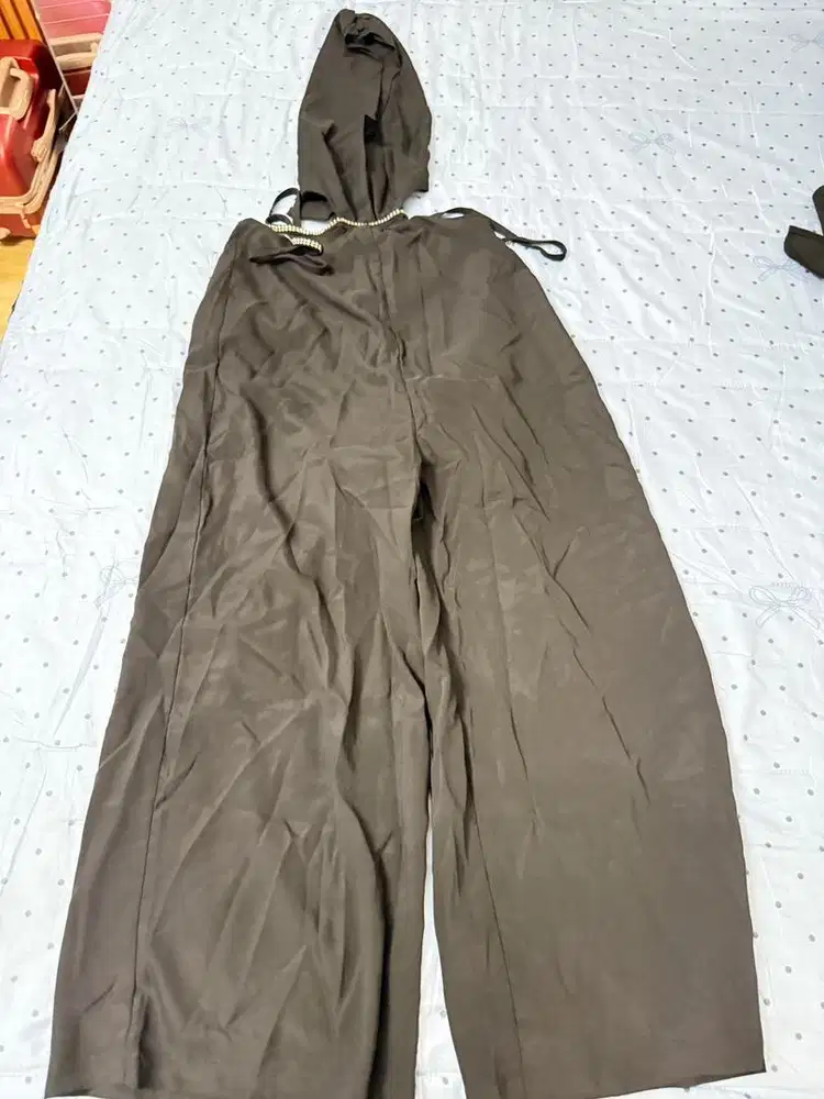 Rok hitam panjang ukuran M