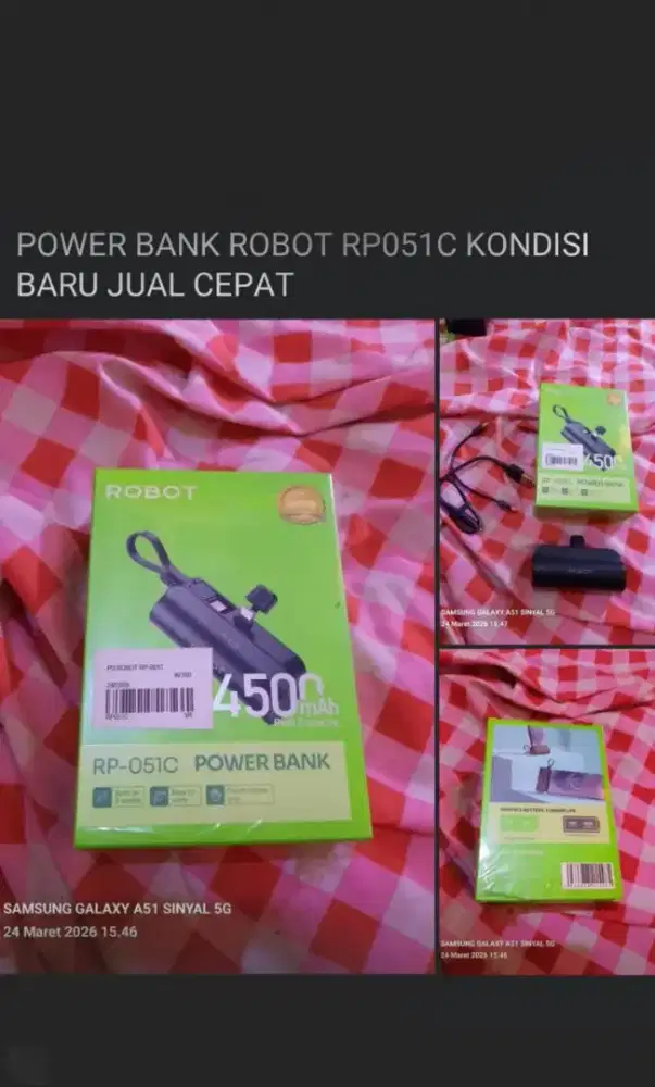 Power Bank Robot RP051C