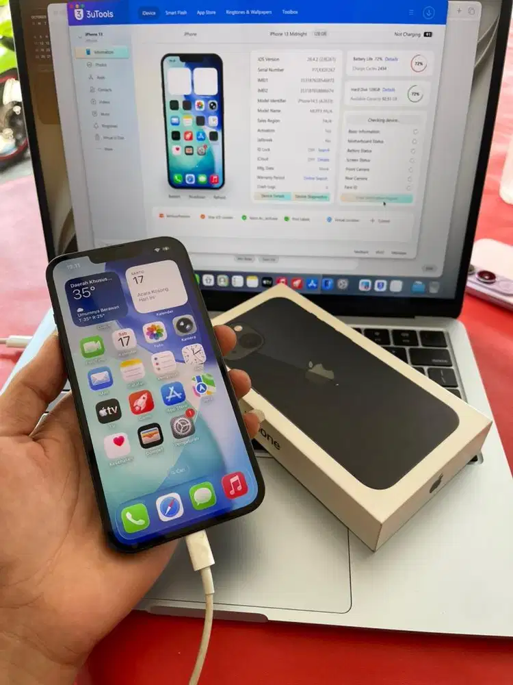IPhone 13 28gb Ex iBox Fullset Original