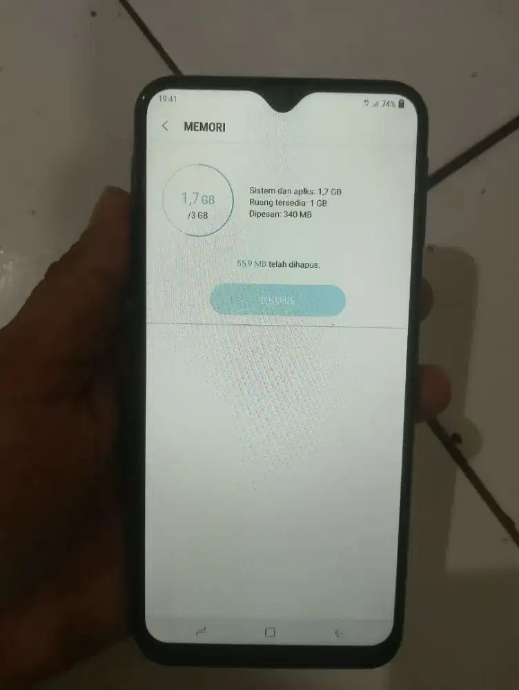 Samsung m20 3/32 batang mulus