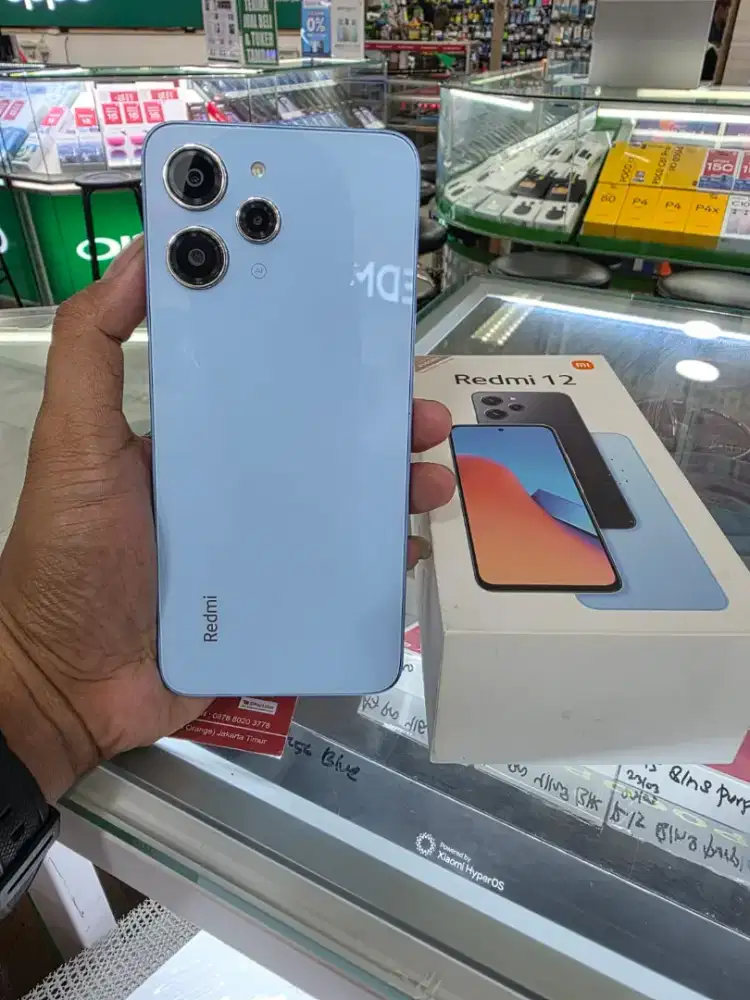 Redmi 12 8/256gb second fullset bisa TT bisa kredit