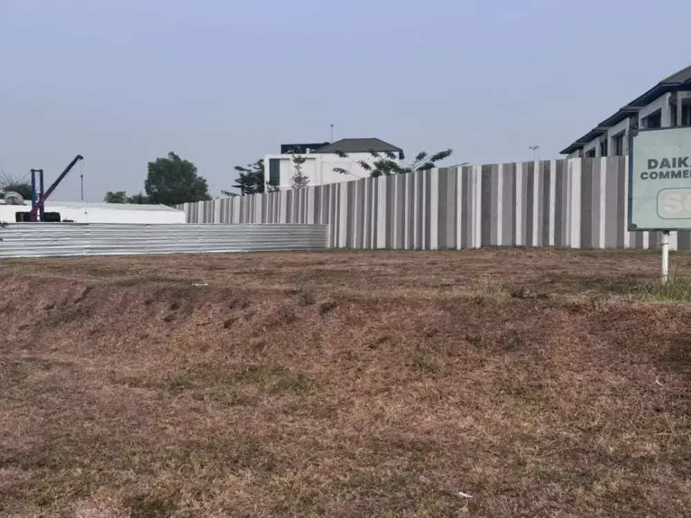 TERMURAH DISEWAKAN KAVLING ZORA BSD BLOK C – Luas 803 m² & 830 m², Bisa Sewa 2 Kavling Sekaligus Total 1.633 m², Rp750 Juta/Tahun per Kavling!