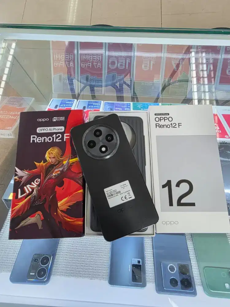 Oppo Reno 12F 4G 8/256gb second bisa TT bisa kredit