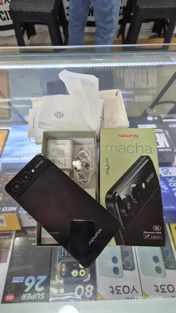 Advan macha S50 5G 8/256gb second fullset bisa TT bisa kredit