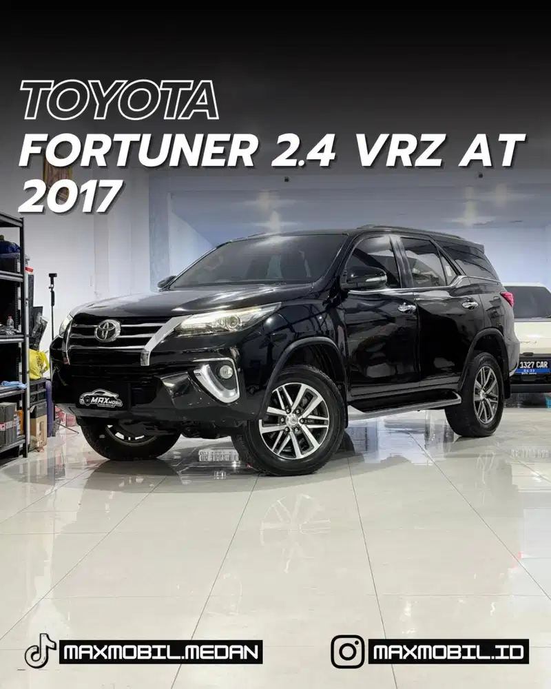 [ODO 40RB‼️] TOYOTA FORTUNER 2.4 VRZ AT 2017 pemakaian 2018