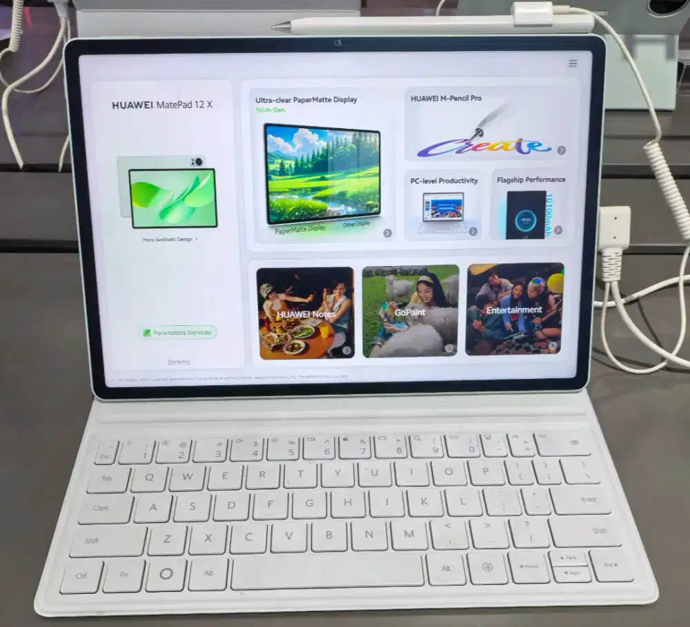 Huawei Matepad 12X include Mpencil