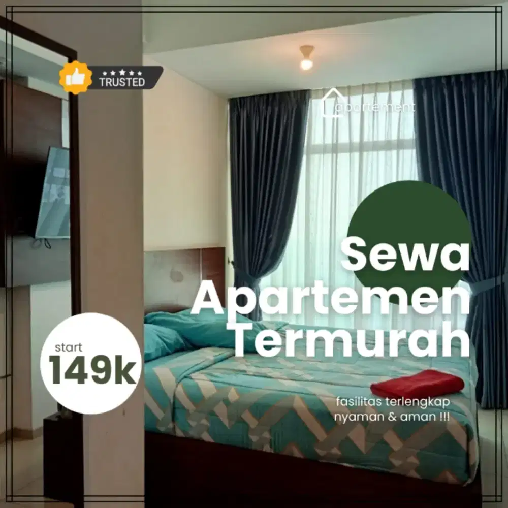 Sewa Apartemen TREEPARK SERPONG BSD Harian/Transit Tangerang termurah