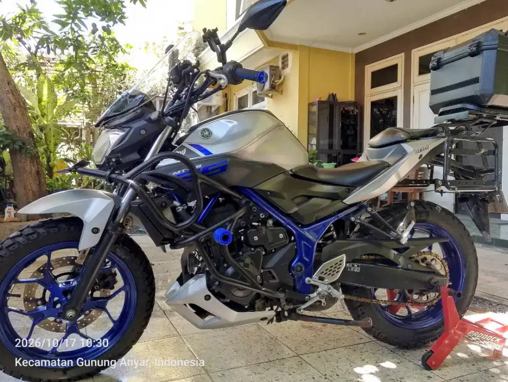 Yamaha MT25 MT 25 th 2015 full modif harga 27jt (nego)