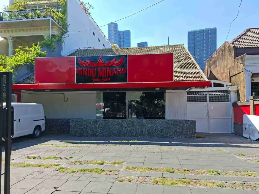 DISEWAKAN PUSAT KOTA, SANGAT COCOK BUAT RESTO, KLINIK, MINIMARKET, 3 MENIT KE PLAZA TUNJUNGAN (TP)