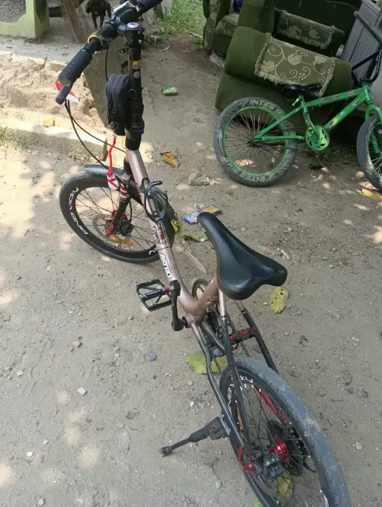 Sepeda minion banyak upgrade