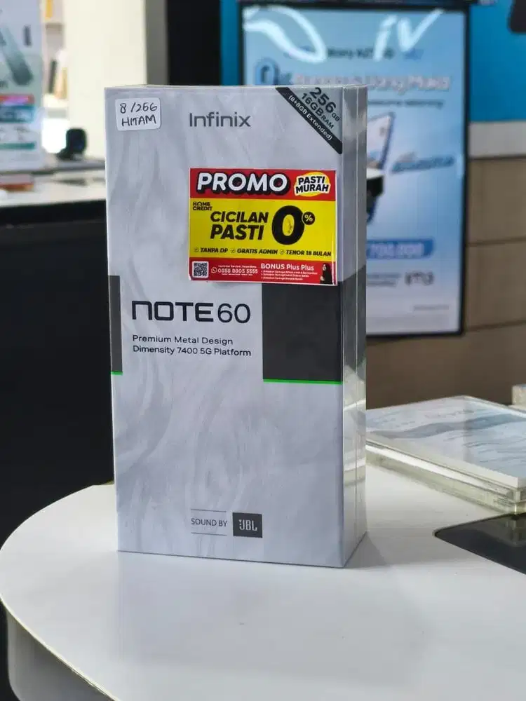 PROMO CICILAN 0% INFINIX NOTE 60 PROSES CEPAT