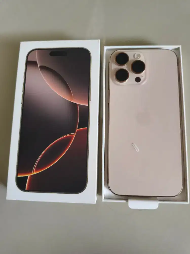 Jual iphone 16 promax 256 dessert titanium