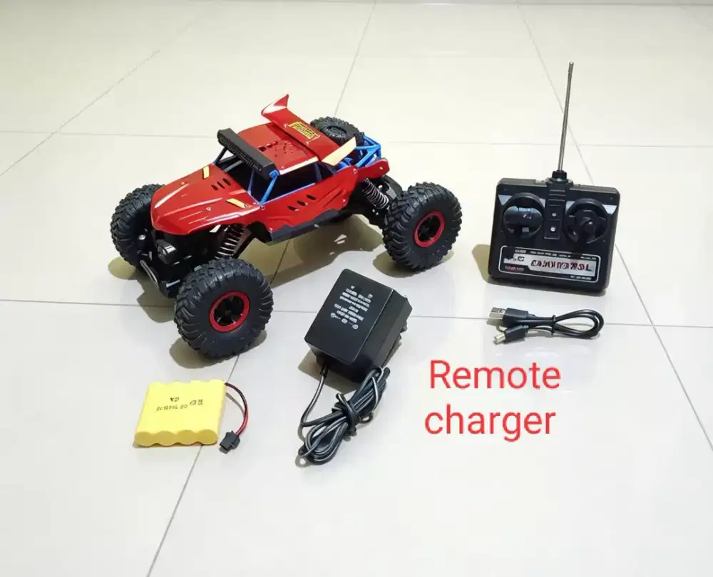 mainan mobil remote 4WD offroad