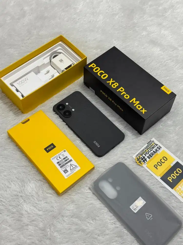 Poco X8 Pro Max 12/512GB Resmi Garansi November 2027 - Black