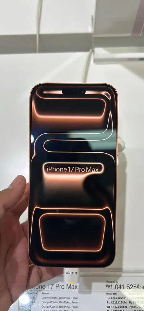iphone 17 promax cosmic orange - bisa melayani home credit