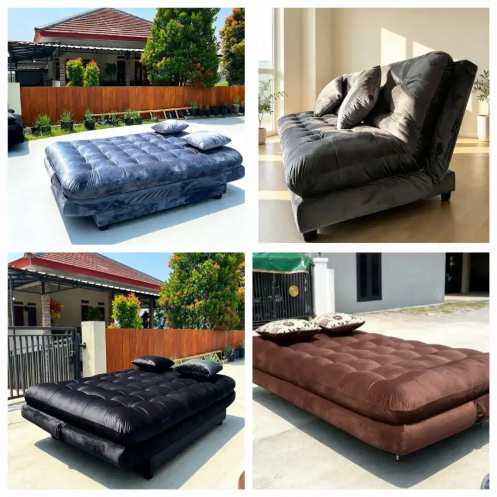 SOFA BED MEWAH BERKUAKITAS