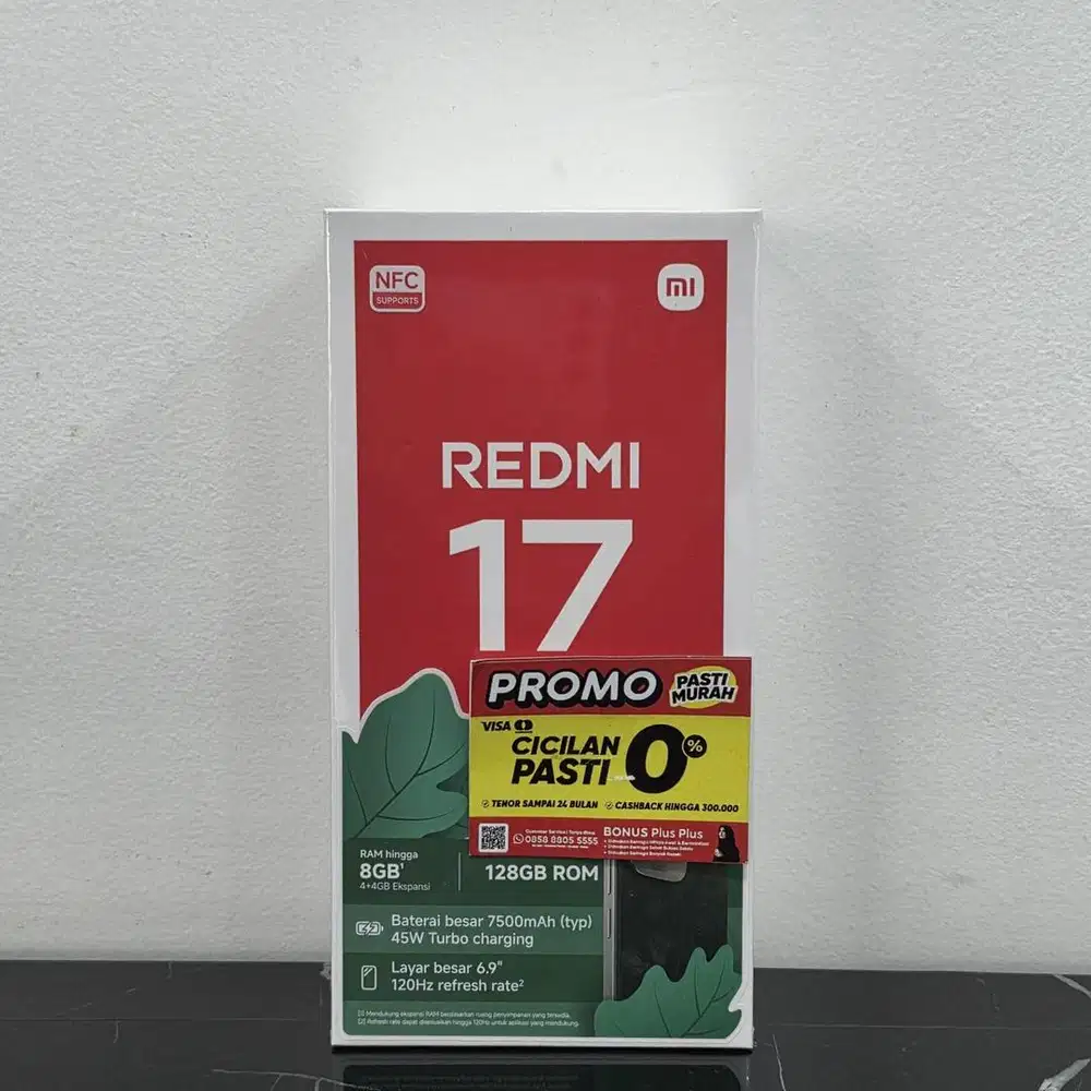 REDMI 17 RAM 8/128 GB NEW SEGEL