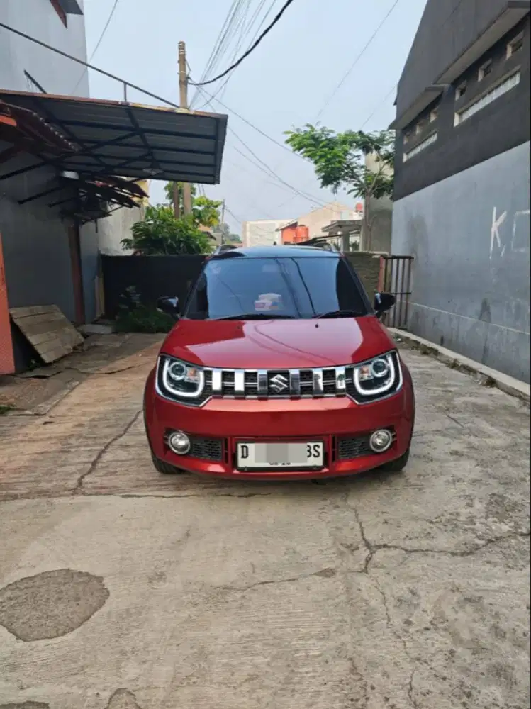 Suzuki Ignis 2018 GL AGS Bensin-AT Merah, 76 KM, Full Variasi