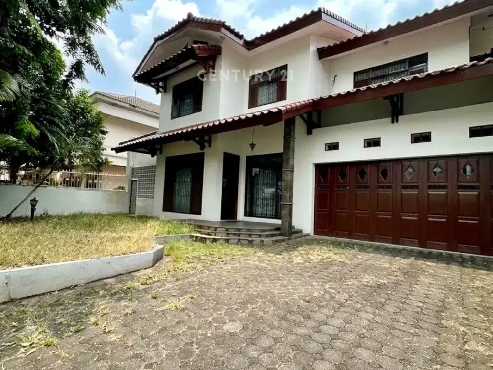 Dijual Rumah Pondok Indah Row Jalan Lebar Lokasi Strategis