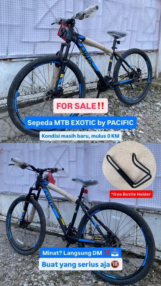 SEPEDA GUNUNG EXOTIC PACIFIC MTB 27.5 [BARU]