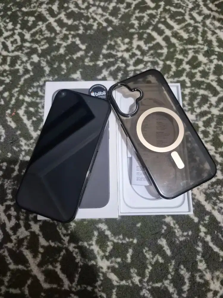 Iphone 16 256 second not inter (ORI) Blibli BH 90% HC, TG Loly Poly