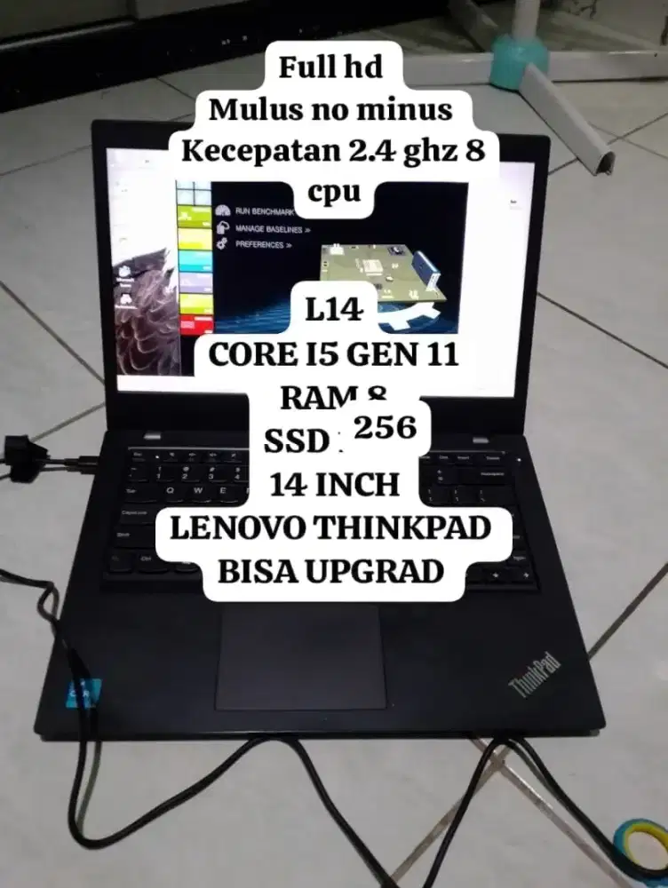 Lenovo Thinkpad L14 i5 gen 11 Intel iris