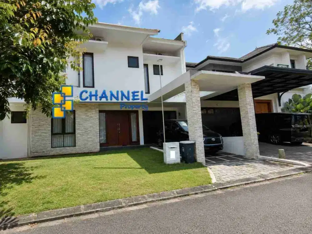 Jual Rumah SHM Semi Furnished Dekat Akses Tol The Green BSD, Ea