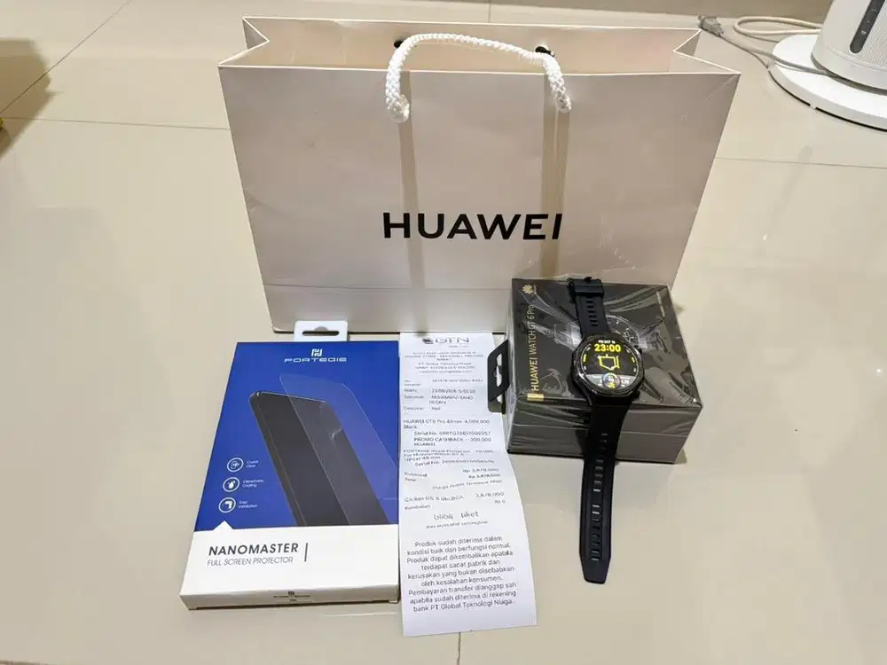 Dijual Santai Jam Tangan Keren, Huawei Watch GT 6 Pro Warna Hitam