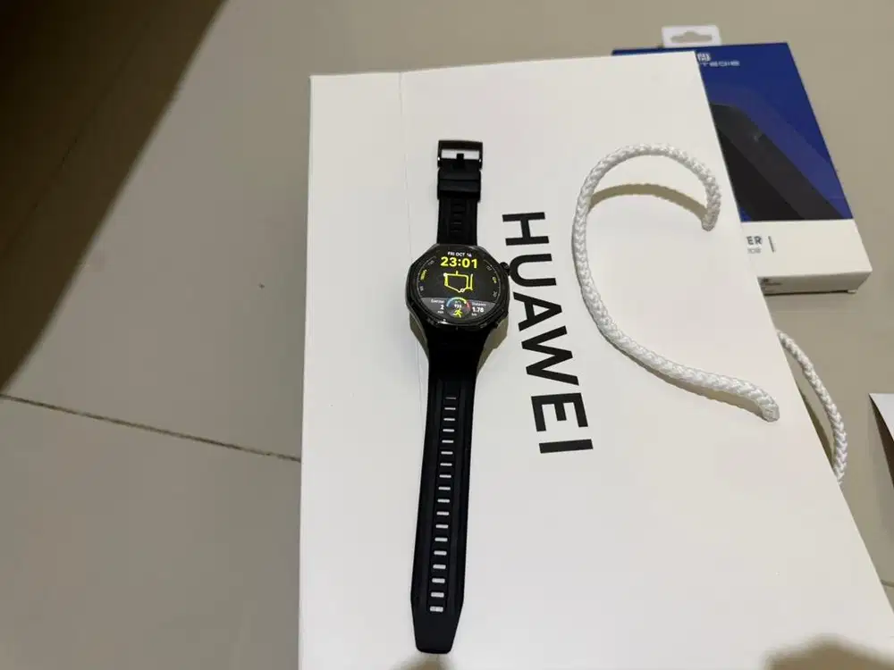 Dijual Santai Jam Tangan Keren, Huawei Watch GT 6 Pro Warna Hitam